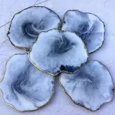 4 inch round agate coaster mould 26grm, 5mm depth, 10.5cm diameter